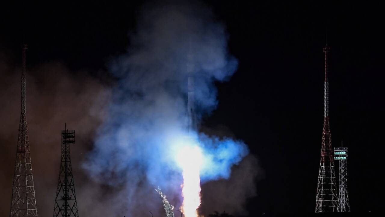 Sojus-Rakete bringt Raumfahrende zur ISS 