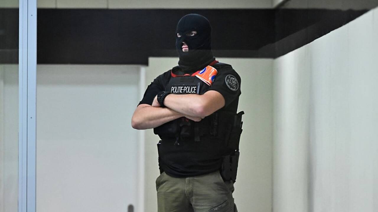 Der Prozess fand unter strengen Sicherheitsvorkehrungen statt 