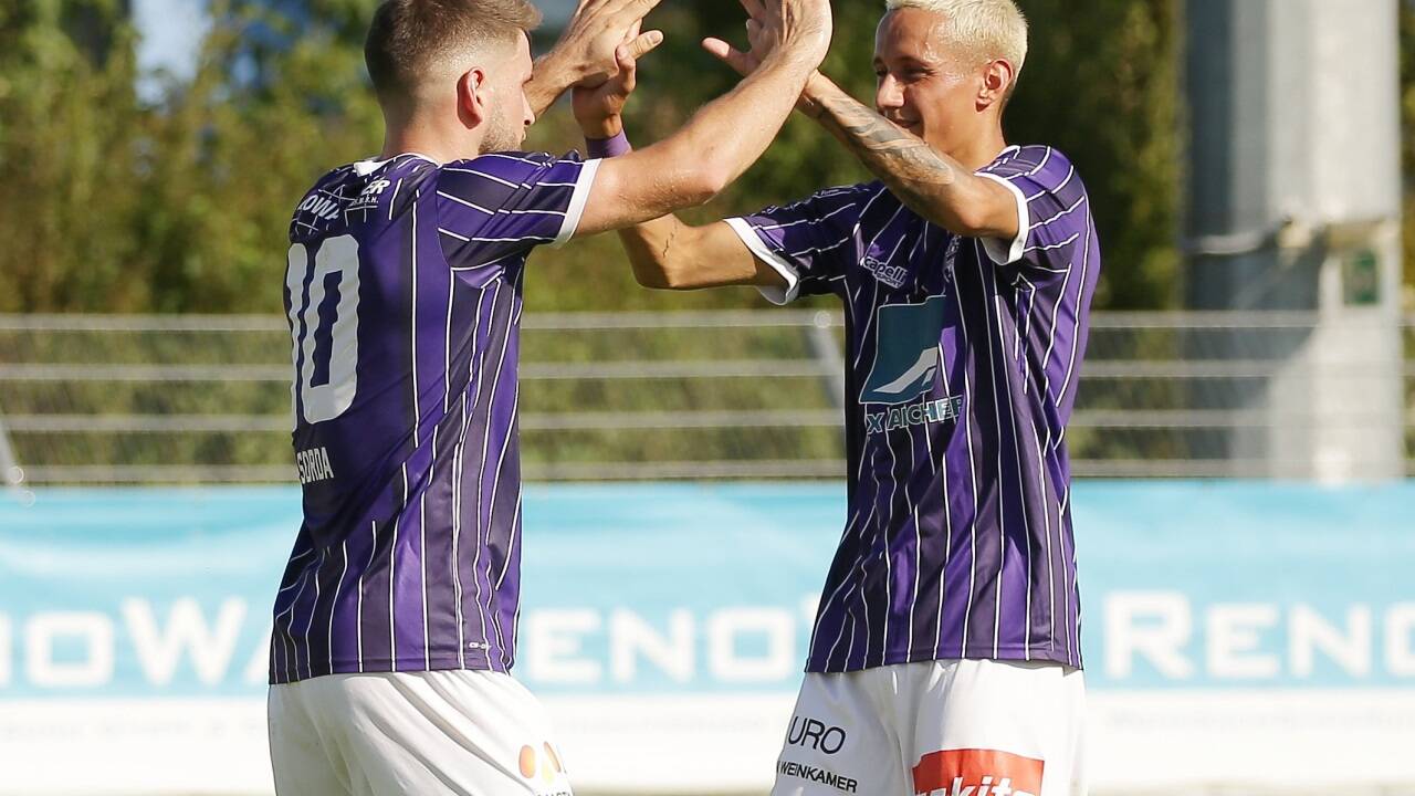 Marinko Sorda und Yannic Fötschl waren auch von Rankweils Verteidiger nicht zu stoppen. 