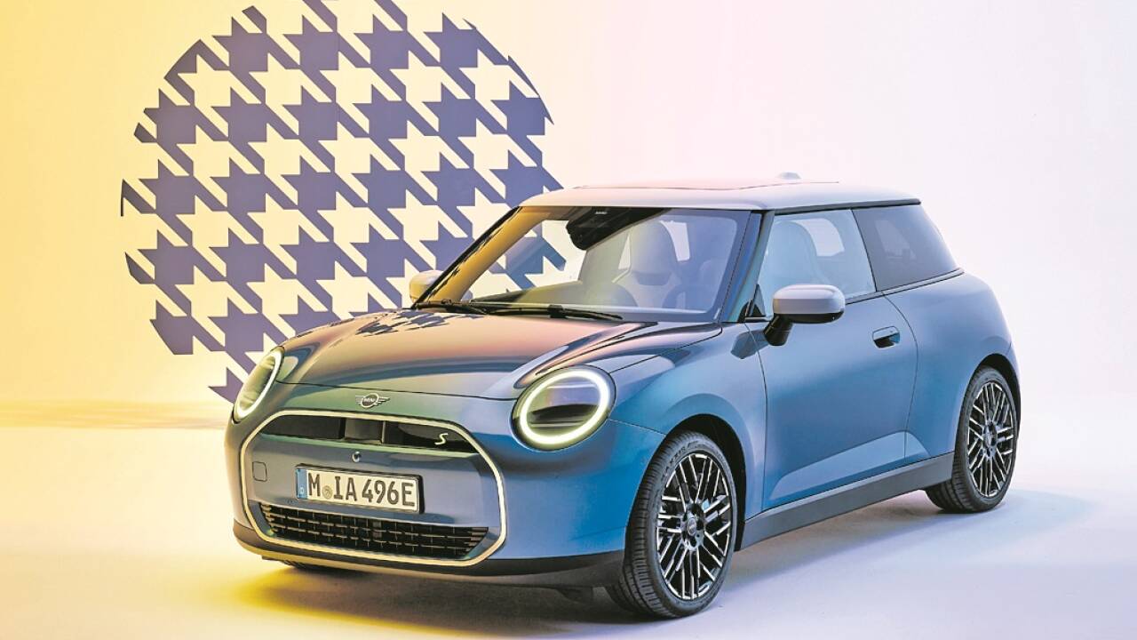 Ein Klassiker, völlig neu interpretiert: der zukünftige Mini Cooper. 