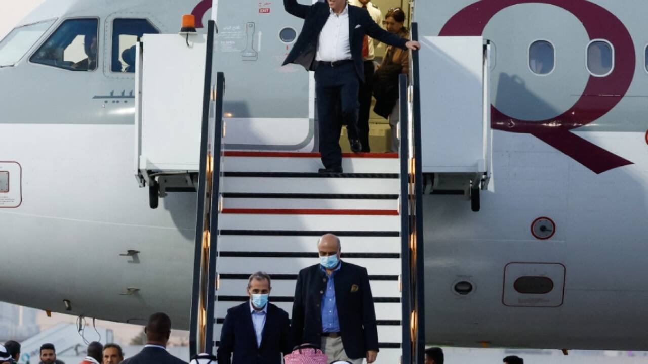 Freude bei den freigelassenen US-Bürgern 