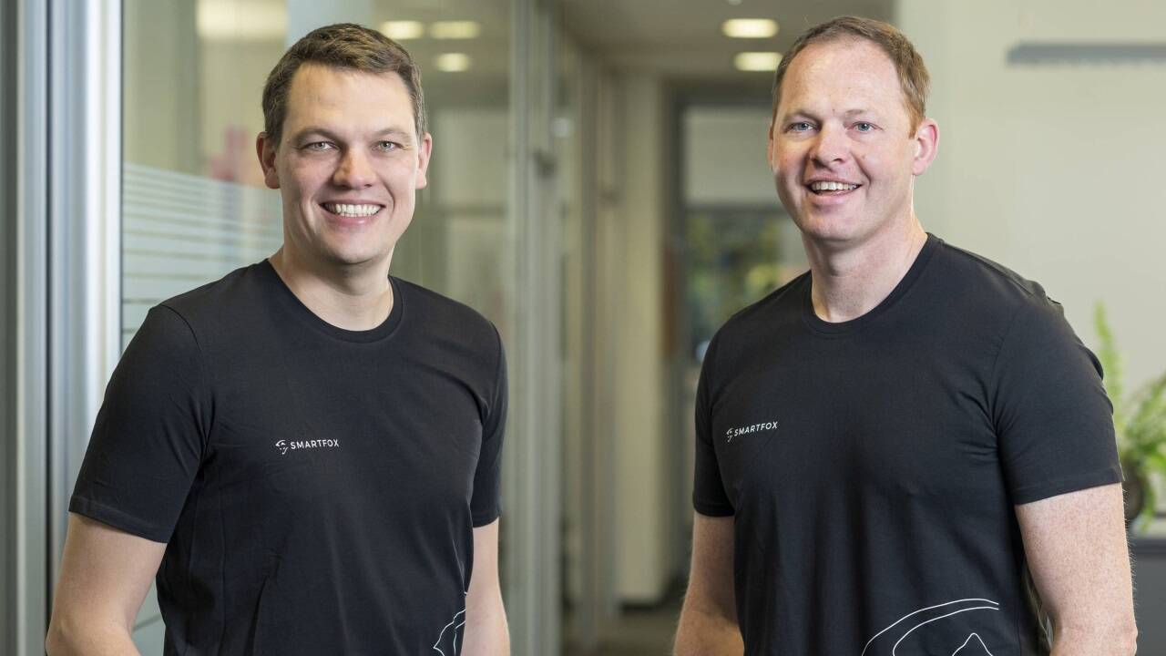 Firmengründer Matthias Fischbacher und Hermann Buchsteiner. 