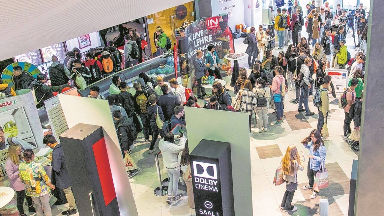 Lehrstellen kennenlernen: vor Ort im Kino UND digital im Livestream.  