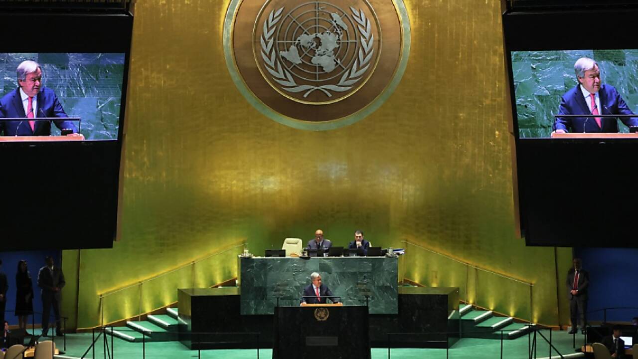 Guterres sieht zunehmend tiefe Gräben 