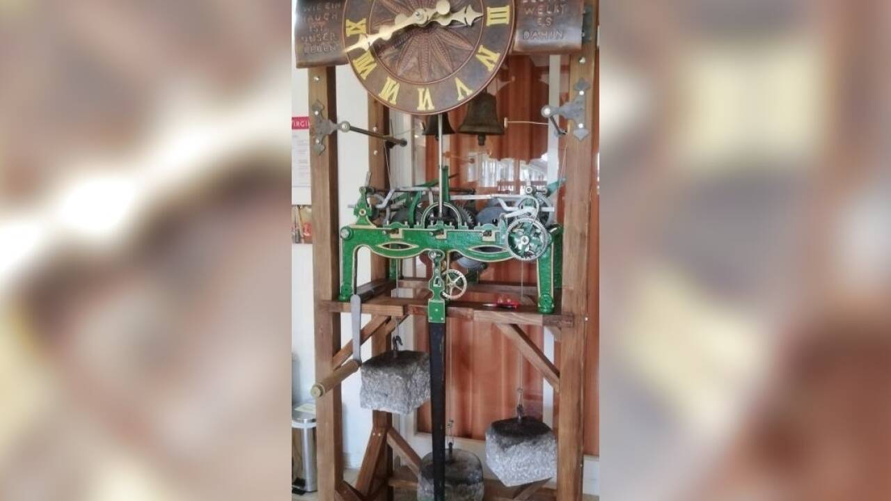 Turmuhrwerk von Neumarkt. 