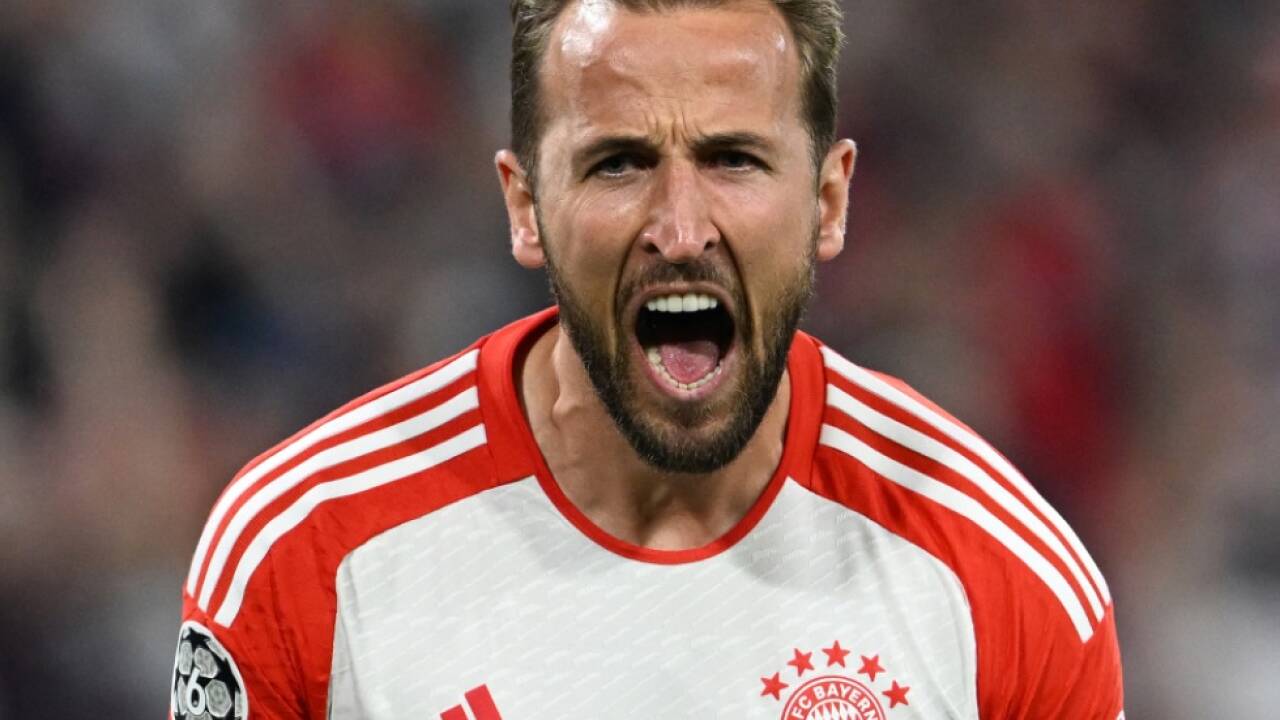 Ein Jubelschrei von Harry Kane 