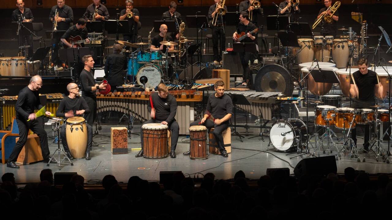Bilder zum ersten der zwei Abschiedskonzerte von Martin Grubinger, die die Salzburger Kulturvereinigung am Wochenende im Großen Festspielhaus veranstaltete. 