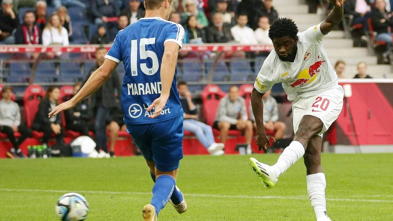 Sekou Koita blieb bei seinen Abschlüssen glücklos. 