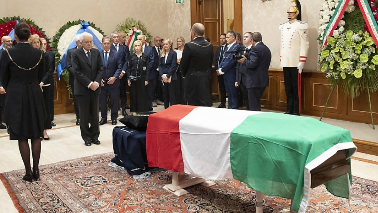 Staatsbegräbnis für Italiens Ex-Präsident Napolitano Staatsbegräbnis für Italiens Ex-Präsident Napolitano