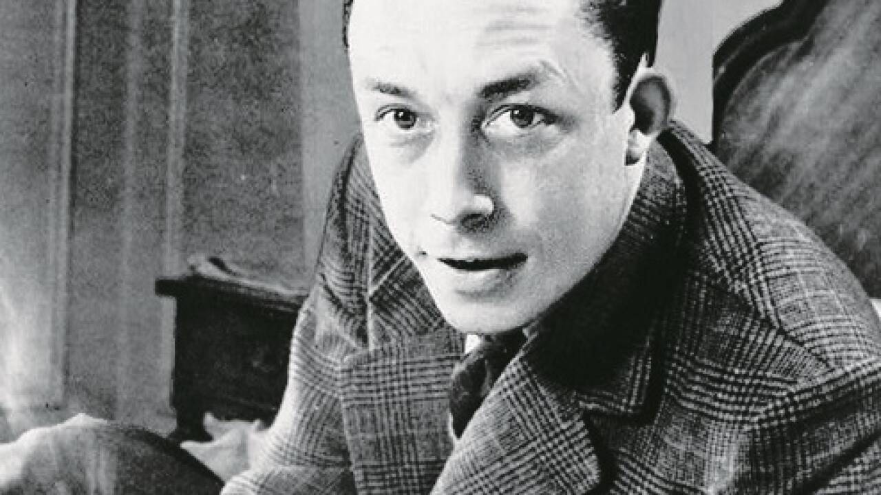 Der französische Schriftsteller Albert Camus. 1957 erhielt er den Nobelpreis für Literatur. 