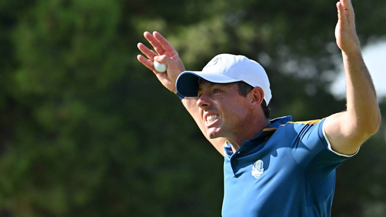 Rory McIlroy zeigte in Rom Topleistungen 