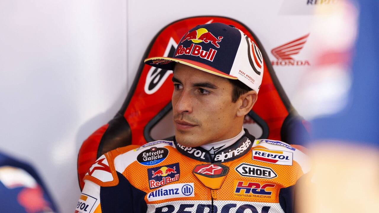 Marc Márquez nimmt Abschied. 