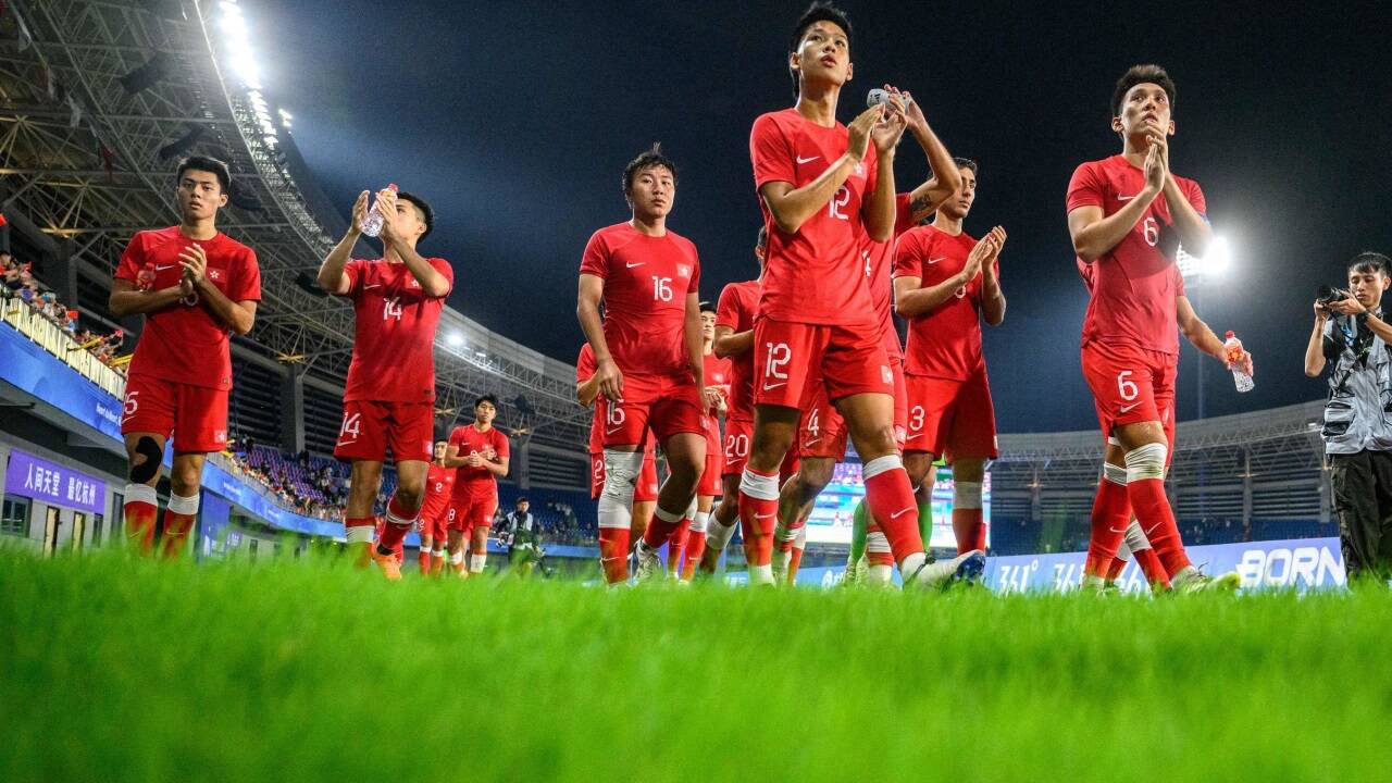 Die Spieler von Hongkong präsentierten sich bei den Asien-Spielen sensationell.  