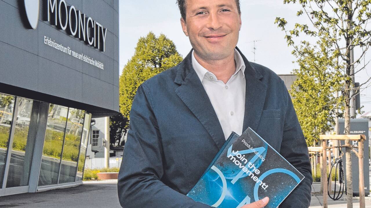 Wolfgang Eisl leitet den Vertrieb für Energielösungen und Ladestationen.  