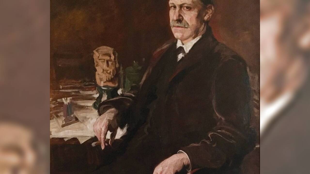 Max Oppenheimer 1885–1954 Bildnis Sigmund Freud, 1909 Öl auf Leinwand | 97 × 87,5 cm New York Psychoanalytic Society and Institute. 