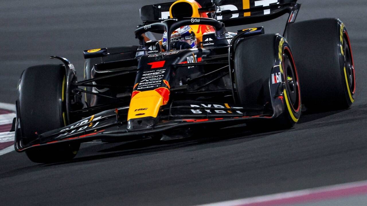 Max Verstappen am Samstag 