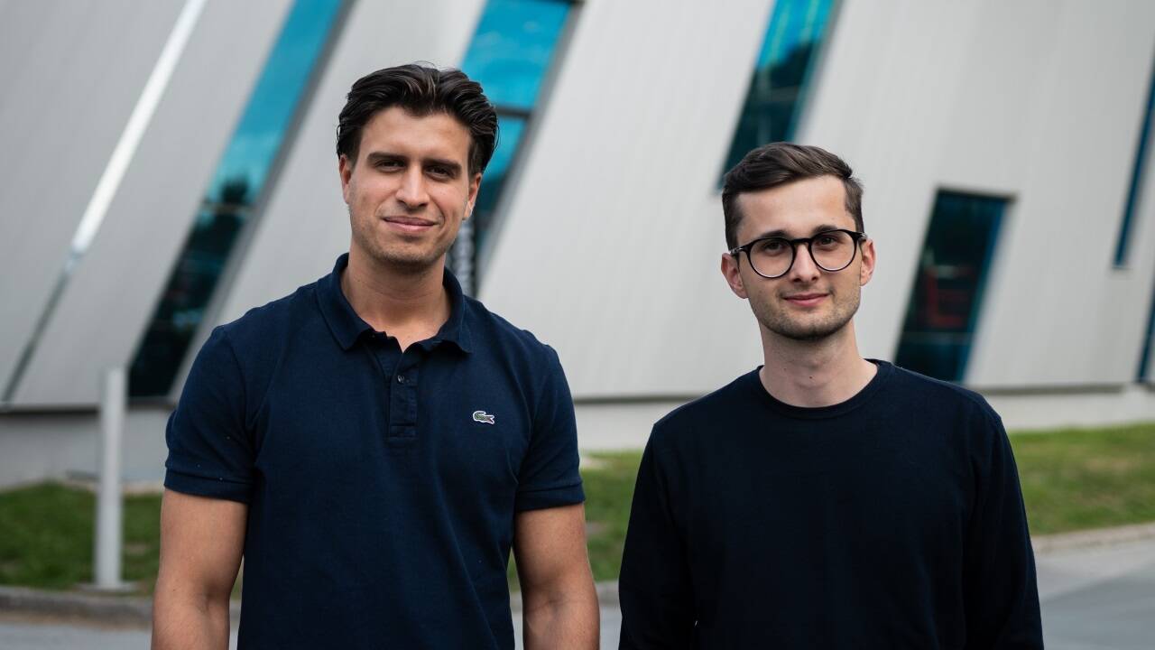 Paul Hagler und Philipp Habring sind die beiden Gründer von Talentlobby. Paul Hagler und Philipp Habring sind die beiden Gründer von Talentlobby.