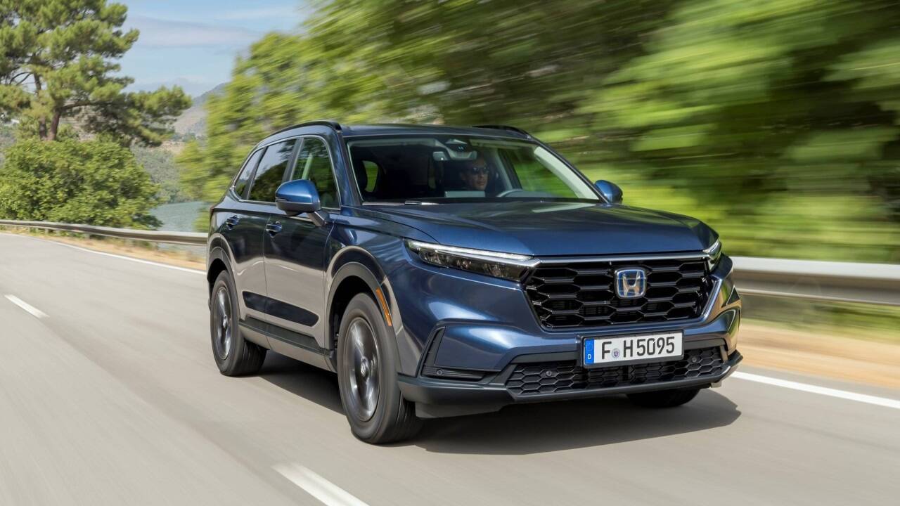 Hondas auf über 4,7 Meter angewachsenes SUV-Flaggschiff CR-V.  Hondas auf über 4,7 Meter angewachsenes SUV-Flaggschiff CR-V.