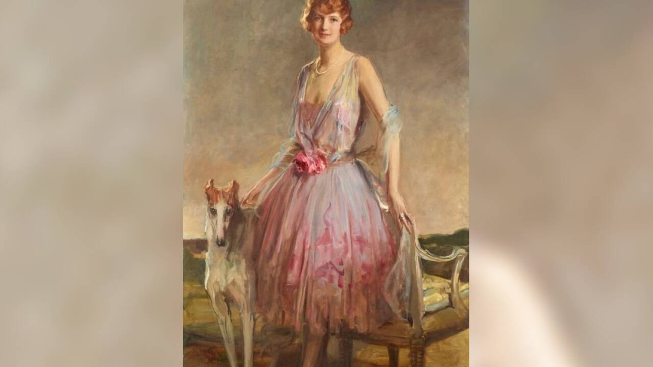 Lilian Marischka, Gemälde von John Quincy Adams 1927. 