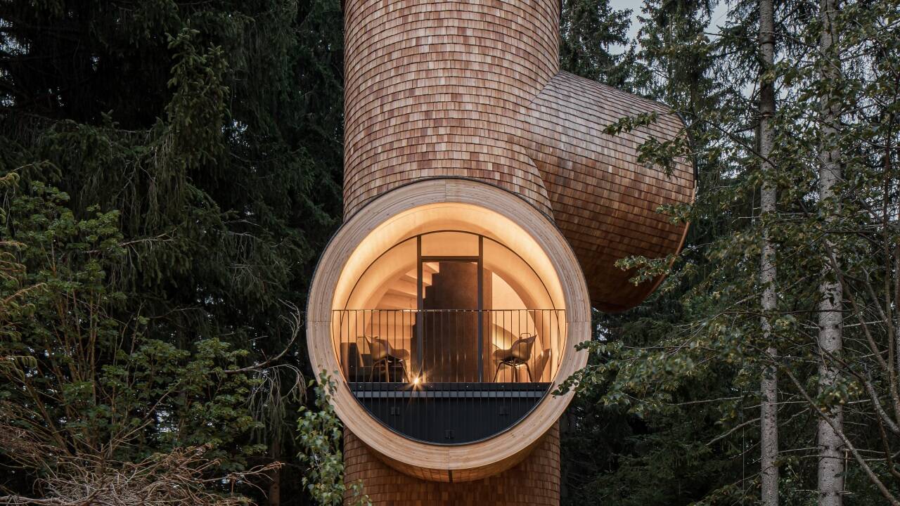 Holzbau made in Bramberg: Bert, das Baumhaus. 