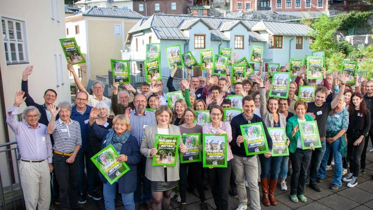 Mit der Landesversammlung starteten die Grünen am Samstag in den Wahlkampf. 