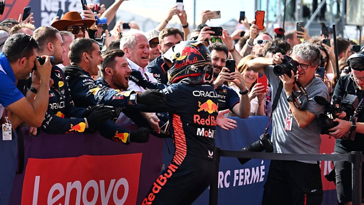 Max Verstappen schaffte seinen 15. Sieg in diesem Jahr 