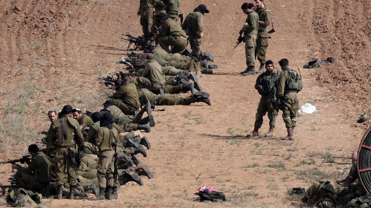 Die Soldaten der israelischen Armee werden intensiv auf die Bodenoffensive vorbereitet. Die Soldaten der israelischen Armee werden intensiv auf die Bodenoffensive vorbereitet.