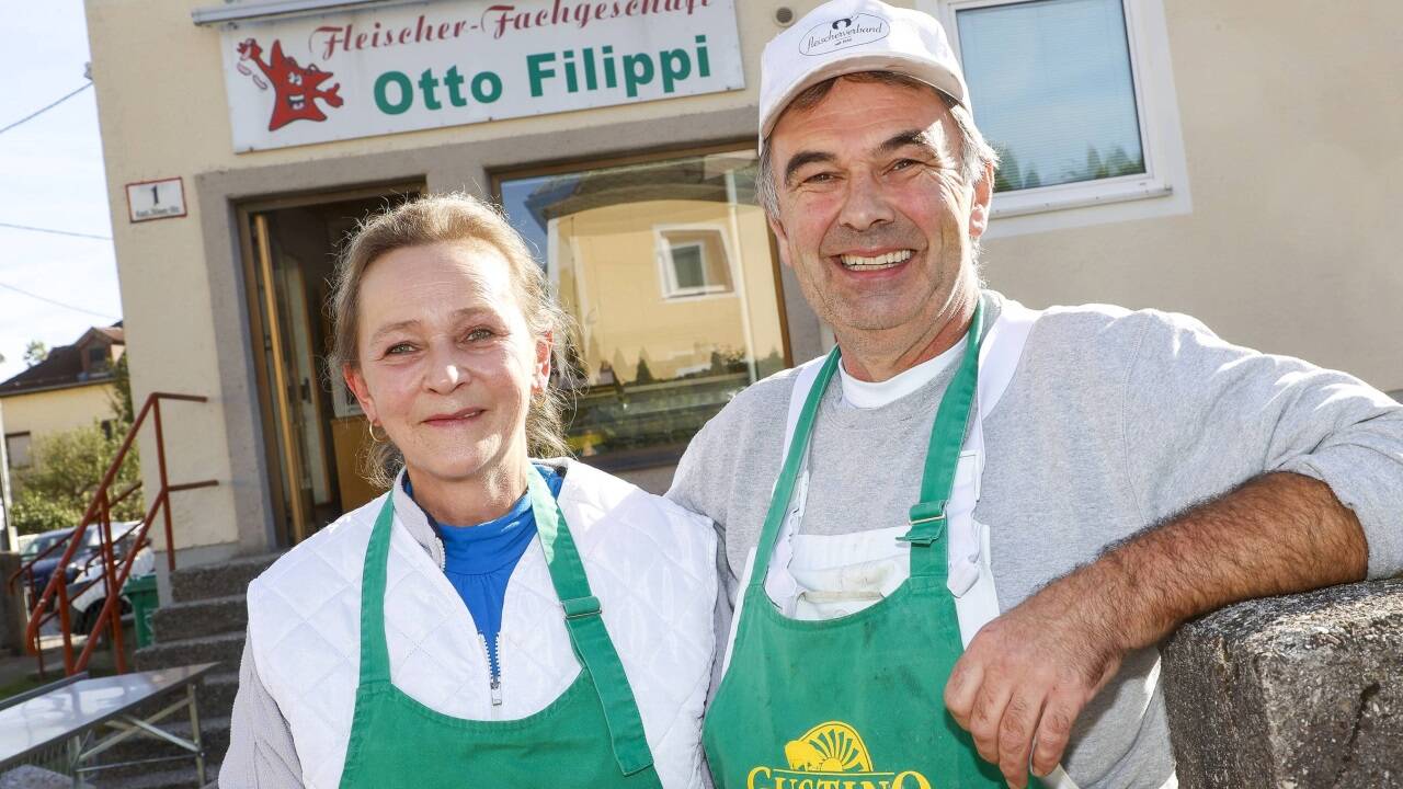 Otto Filippi und Gattin Petra schließen ihren Betrieb im Salzburger Stadtteil Taxham am 1. Dezember.  