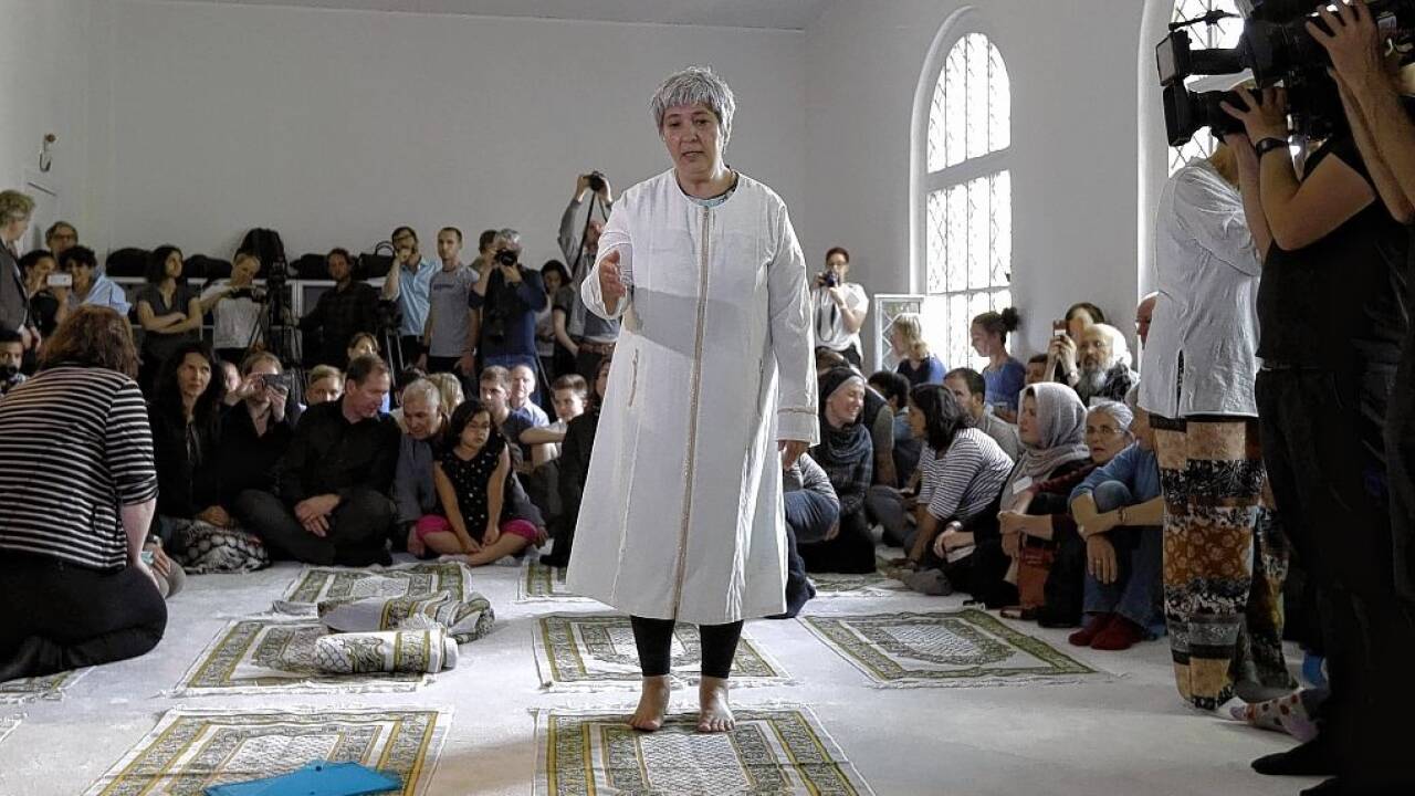 Die deutsche Anwältin, Frauenrechtlerin und liberale Muslimin Seyran Ates. 