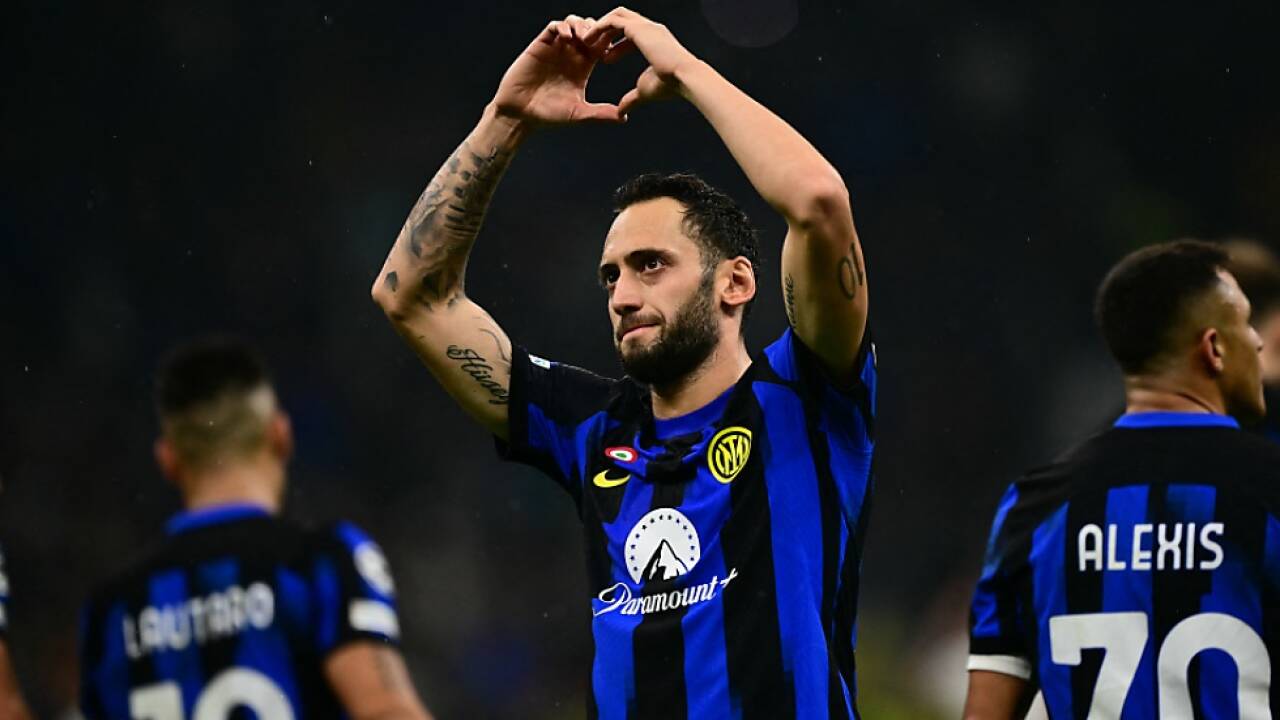 Calhanoglu war mit einem Elfmeter Matchwinner für Inter 