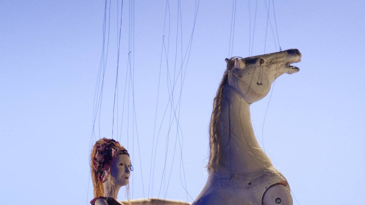 Siegfried, das Waldvöglein und der Riese in „Ring des Nibelungen“  Siegfried, das Waldvöglein und der Riese in „Ring des Nibelungen“