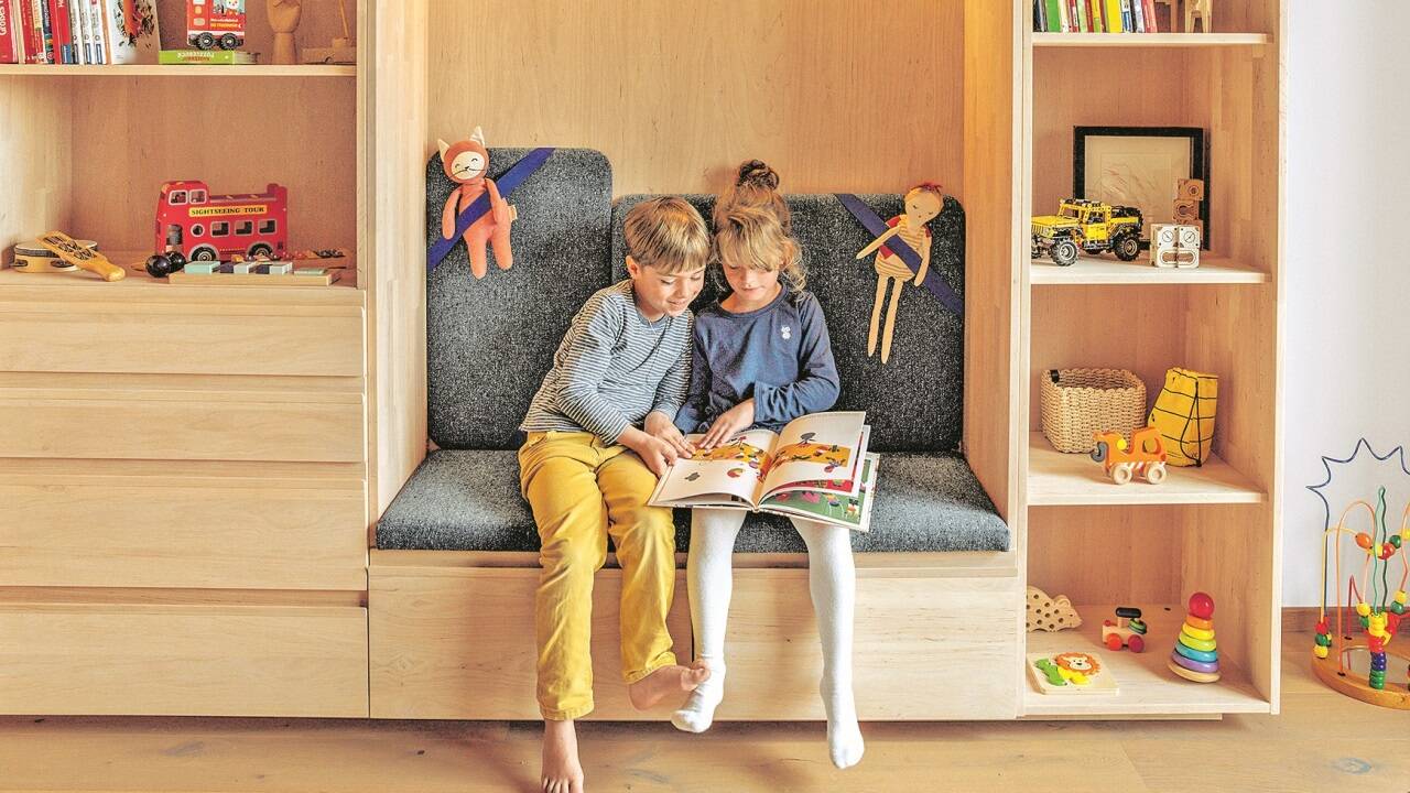 Kinderzimmer brauchen eine Einrichtung, die sich dem Alter anpassen lässt.... 