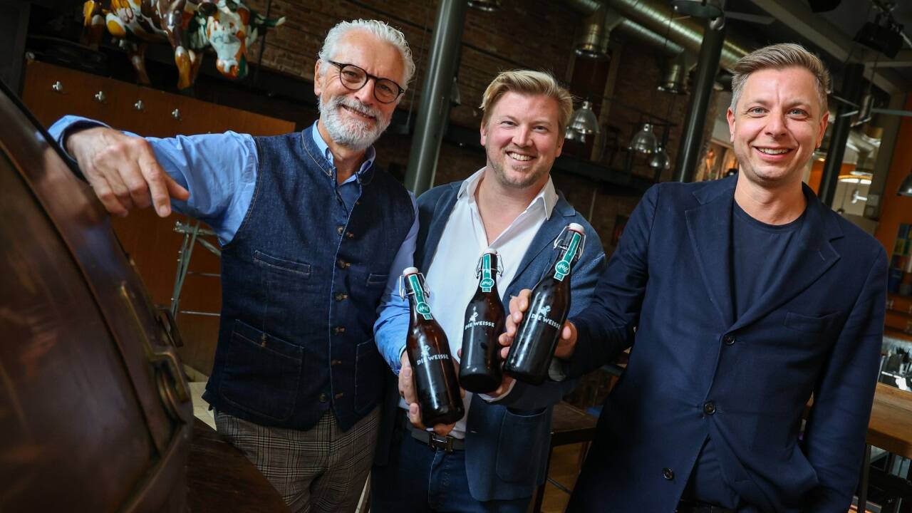  Die Weichen in der Weissen sind gestellt: Gustl Absmann, Felix Gmachl und Michael Rodler. 