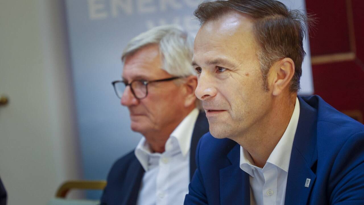 Bürgermeister Harald Preuner (ÖVP) und Vizebürgermeister Bernhard Auinger (SPÖ).  