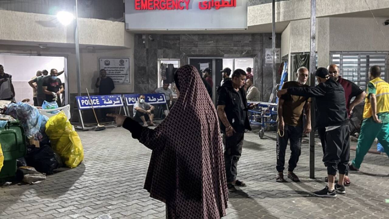 Größtes und wichtigstes Spital im Gazastreifen 