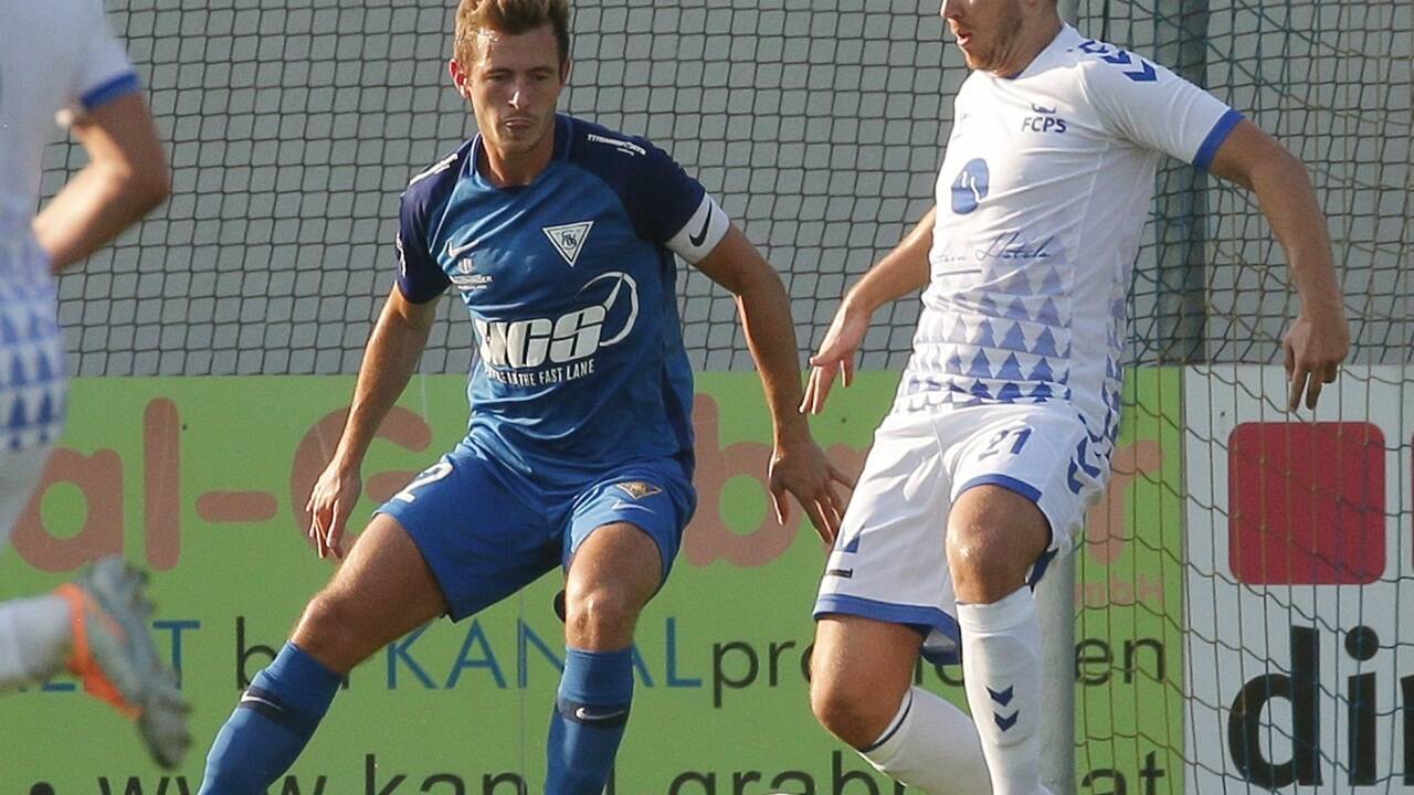Michael Noggler (r.) kickte eineinhalb Jahre für den Regionalligisten Saalfelden.  