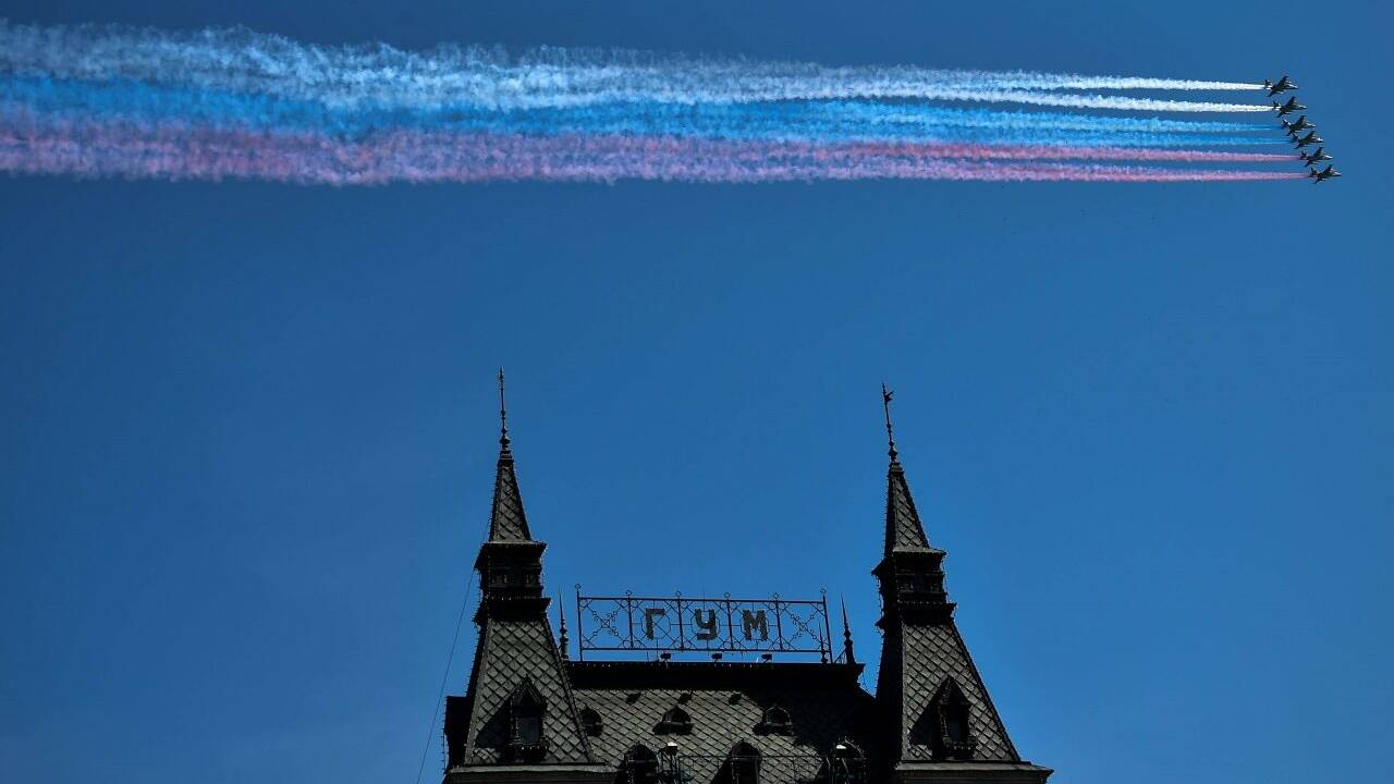Russland feierte mit Parade Sieg über Nazi-Deutschland