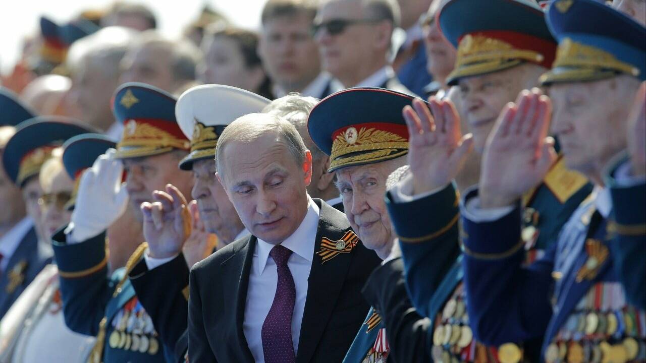 Russland feierte mit Parade Sieg über Nazi-Deutschland