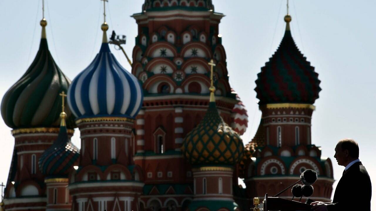 Russland feierte mit Parade Sieg über Nazi-Deutschland