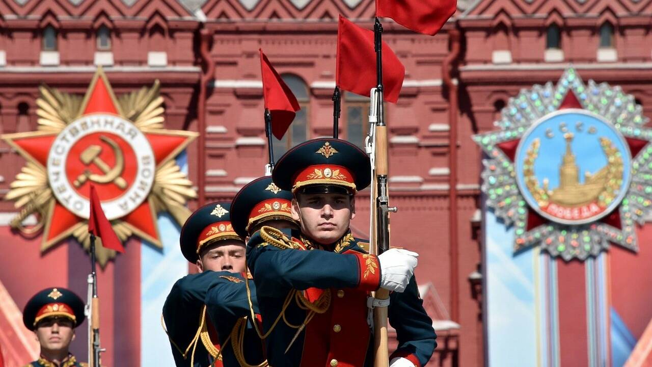 Russland feierte mit Parade Sieg über Nazi-Deutschland