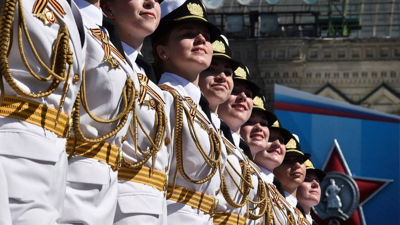 Russland feierte mit Parade Sieg über Nazi-Deutschland