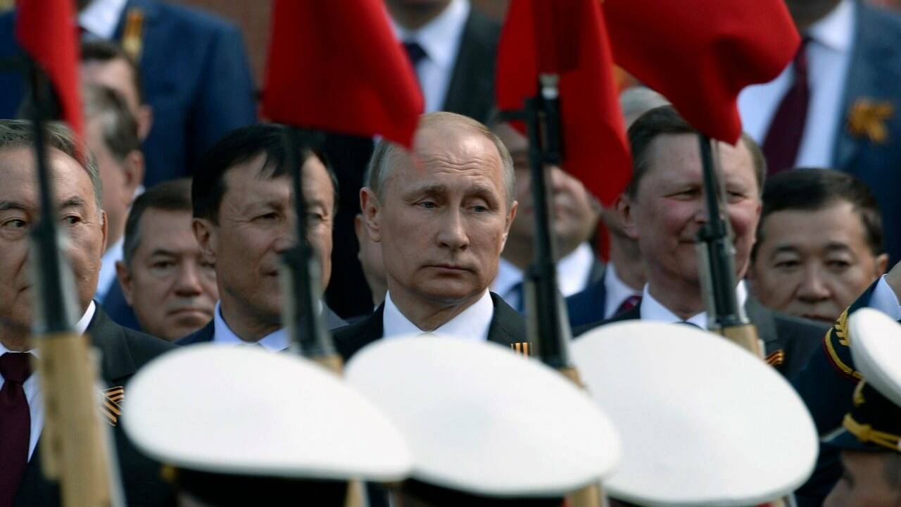 Russland feierte mit Parade Sieg über Nazi-Deutschland