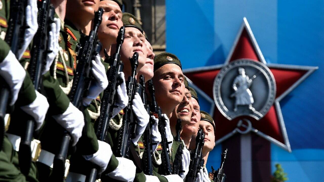 Russland feierte mit Parade Sieg über Nazi-Deutschland