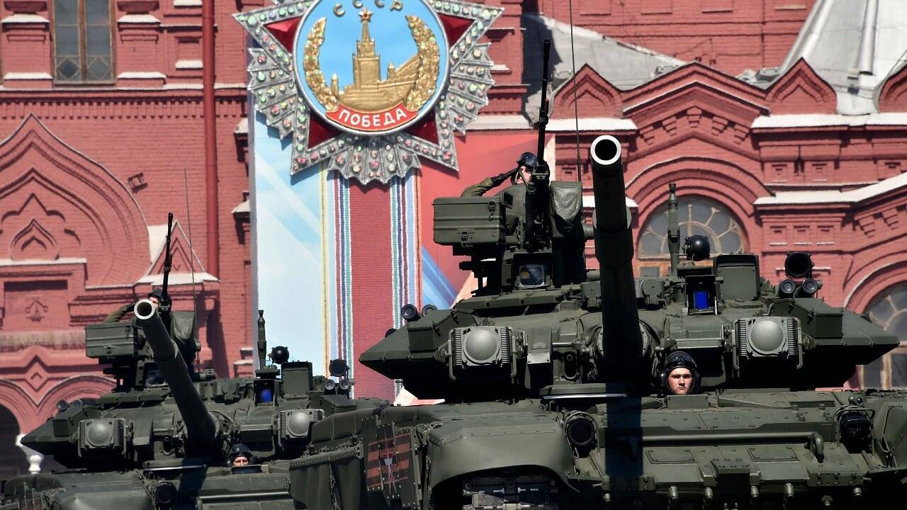 Russland feierte mit Parade Sieg über Nazi-Deutschland