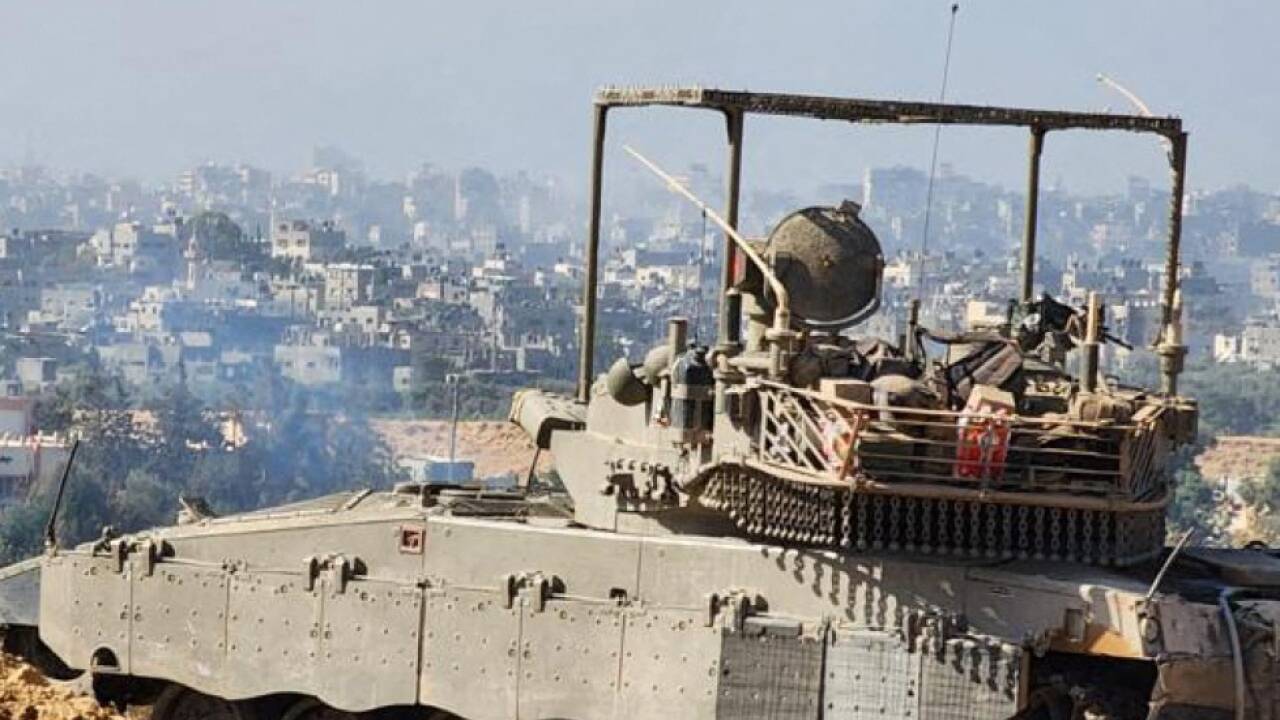 Israelische Armee bei Militäroperation im Umfeld des Al-Shifa-Spitals 