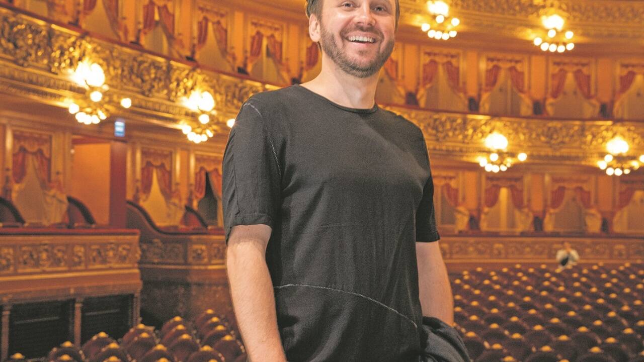 Im Bild Bariton Rafael Fingerlos im Teatro Colón in Argentinien. 