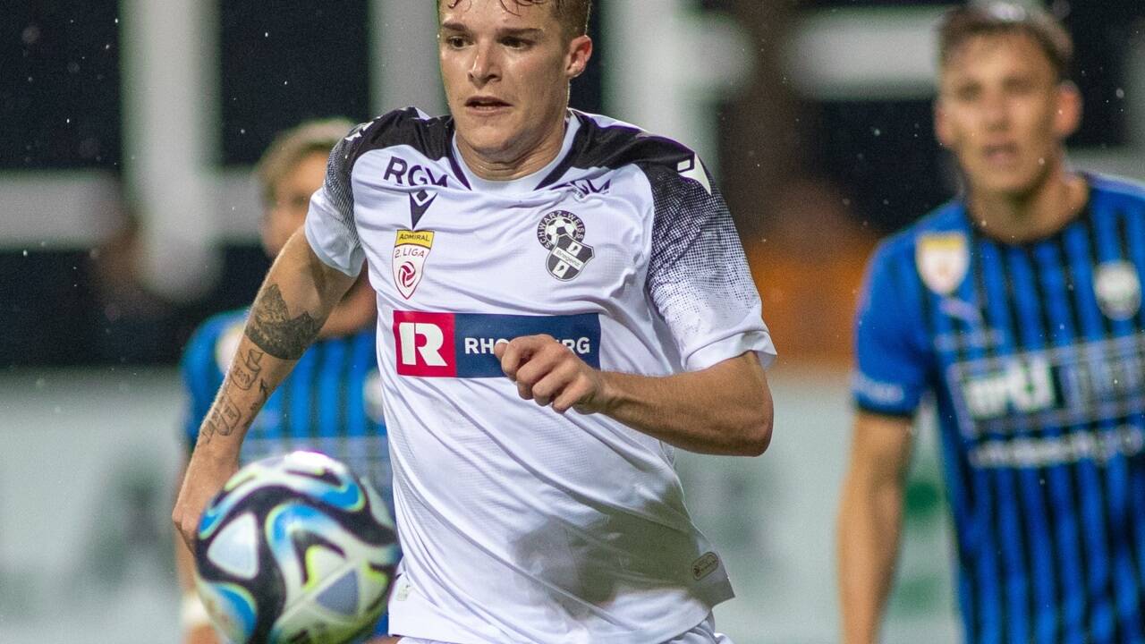 Lukas Brückler sicherte sich beim Zweitligisten schnell ein Stammleiberl.  