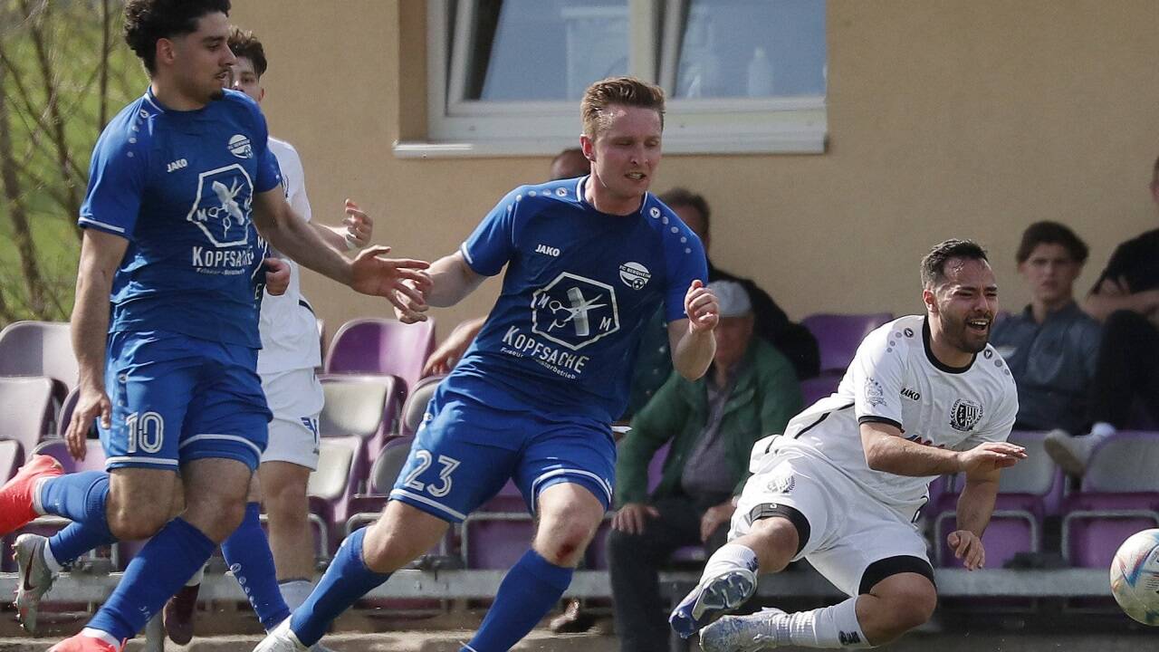 Lukas Can Hindler (links) spielte in Bergheim. 