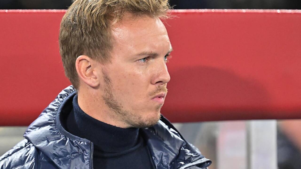 Enttäuschung bei Deutschland-Teamchef Nagelsmann nach 0:2 in Wien 