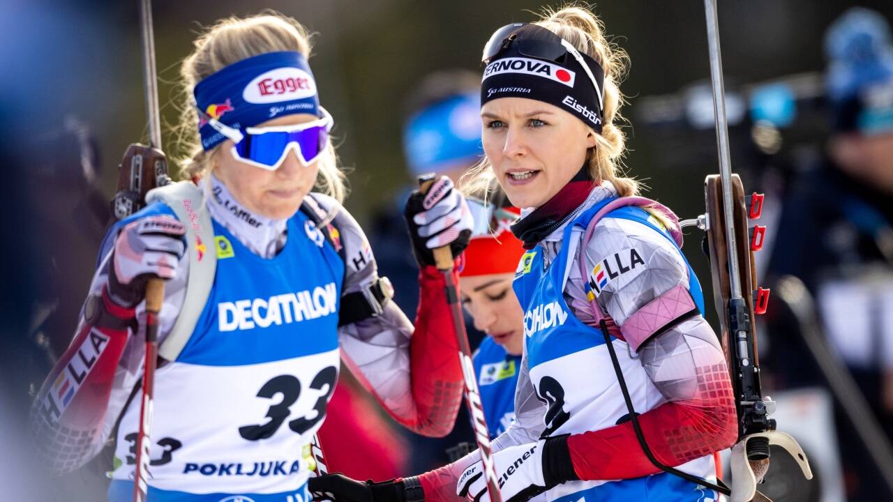 Lisa Hauser (l.) und Anna Gandler.  
